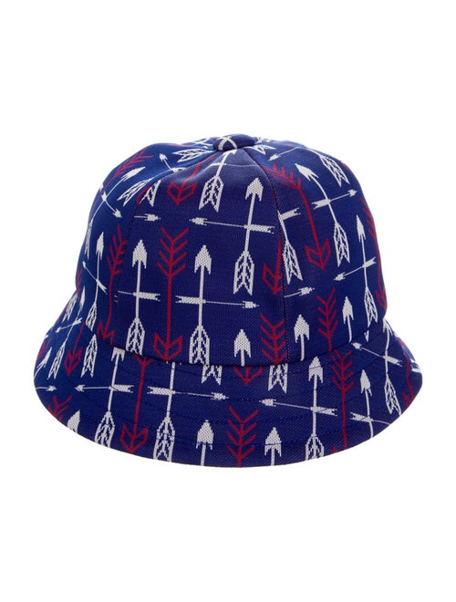 Needles Patterned Printed Bucket Hat