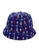 Needles Patterned Printed Bucket Hat