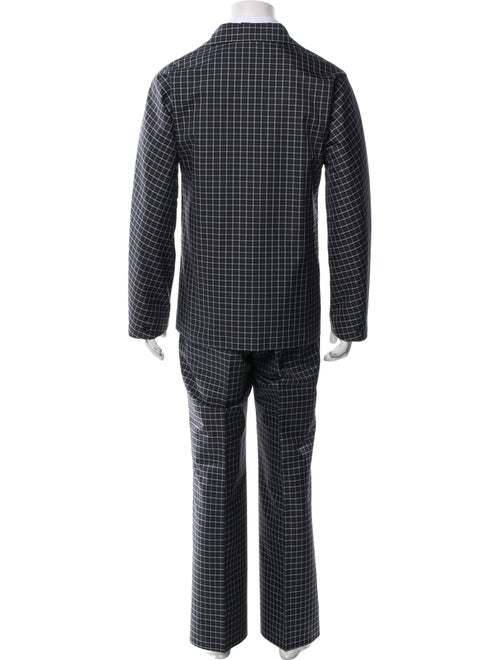 Needles Plaid Print Two-Piece Suit