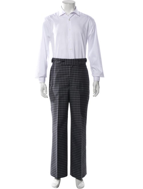 Needles Plaid Print Two-Piece Suit