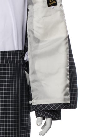 Needles Plaid Print Two-Piece Suit