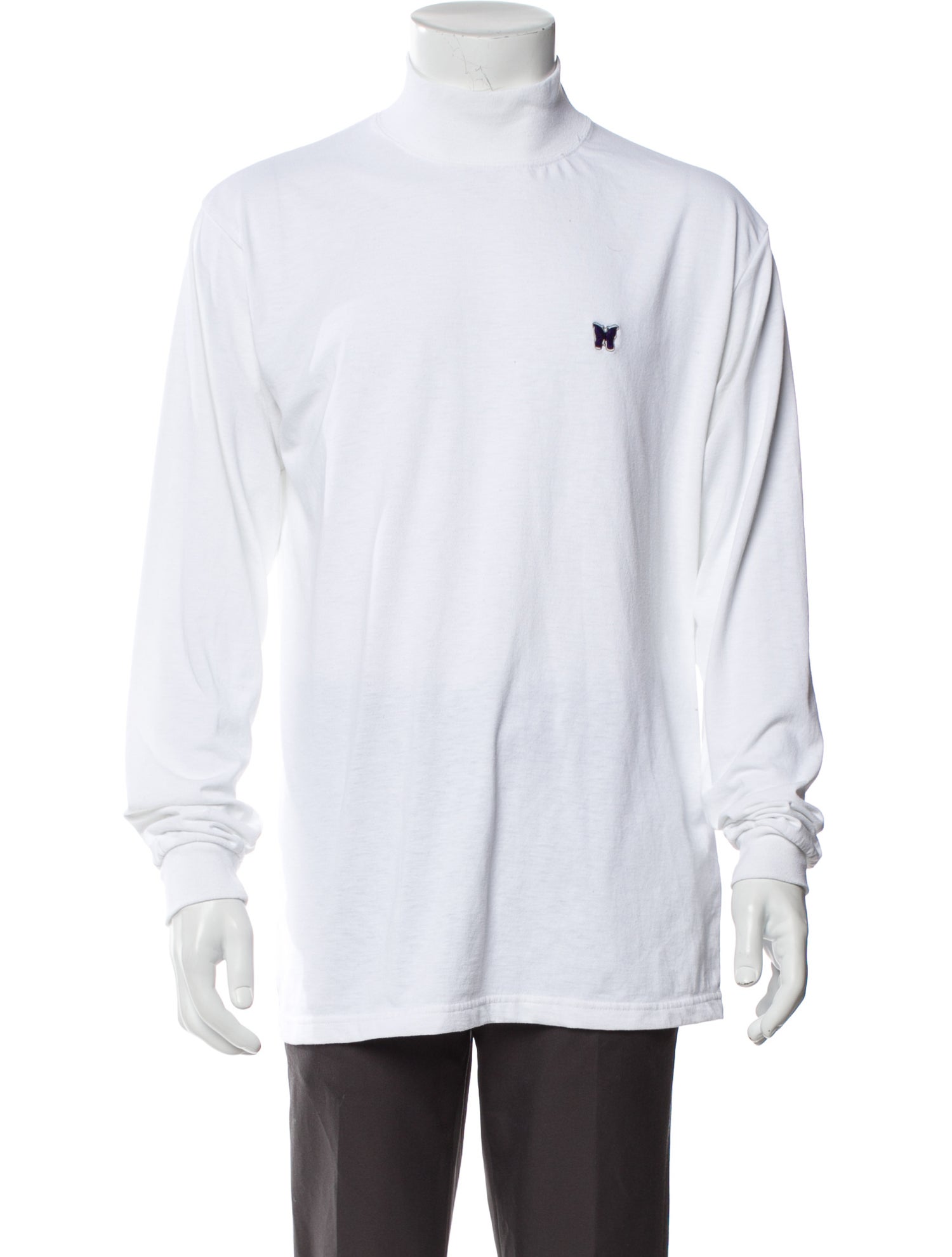 Needles Mock Neck Long Sleeve Henley