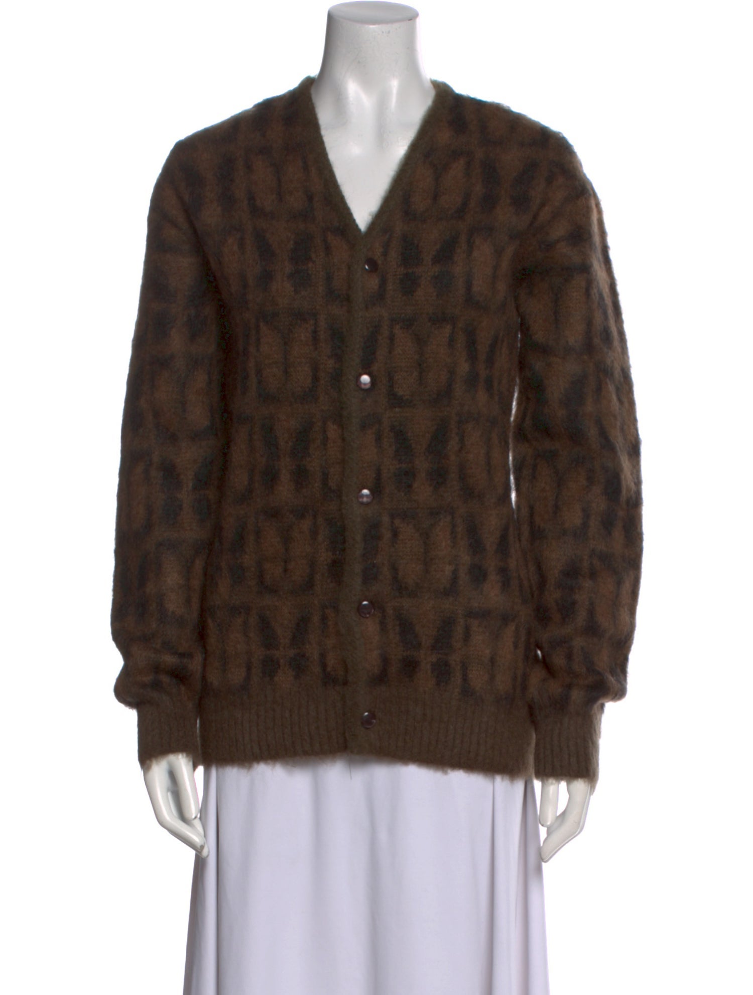 Needles Mohair Printed Sweater w/ Tags