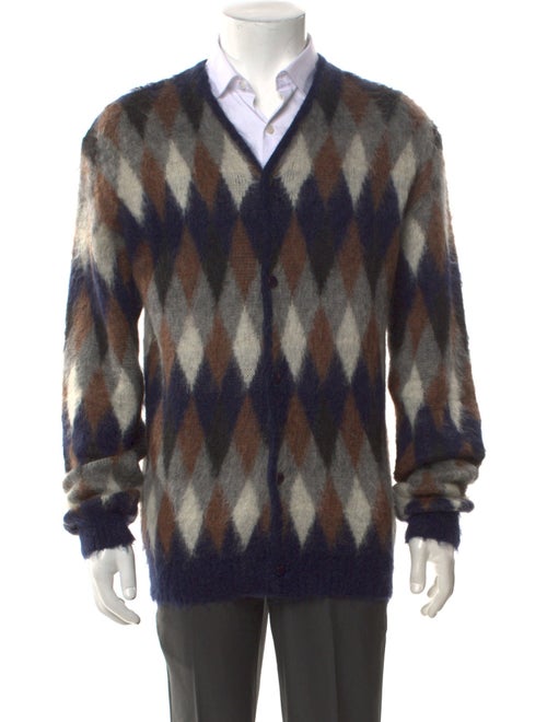 Needles Argyle Mohair Mohair Cardigan