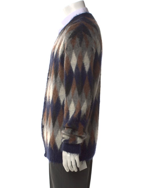 Needles Argyle Mohair Mohair Cardigan