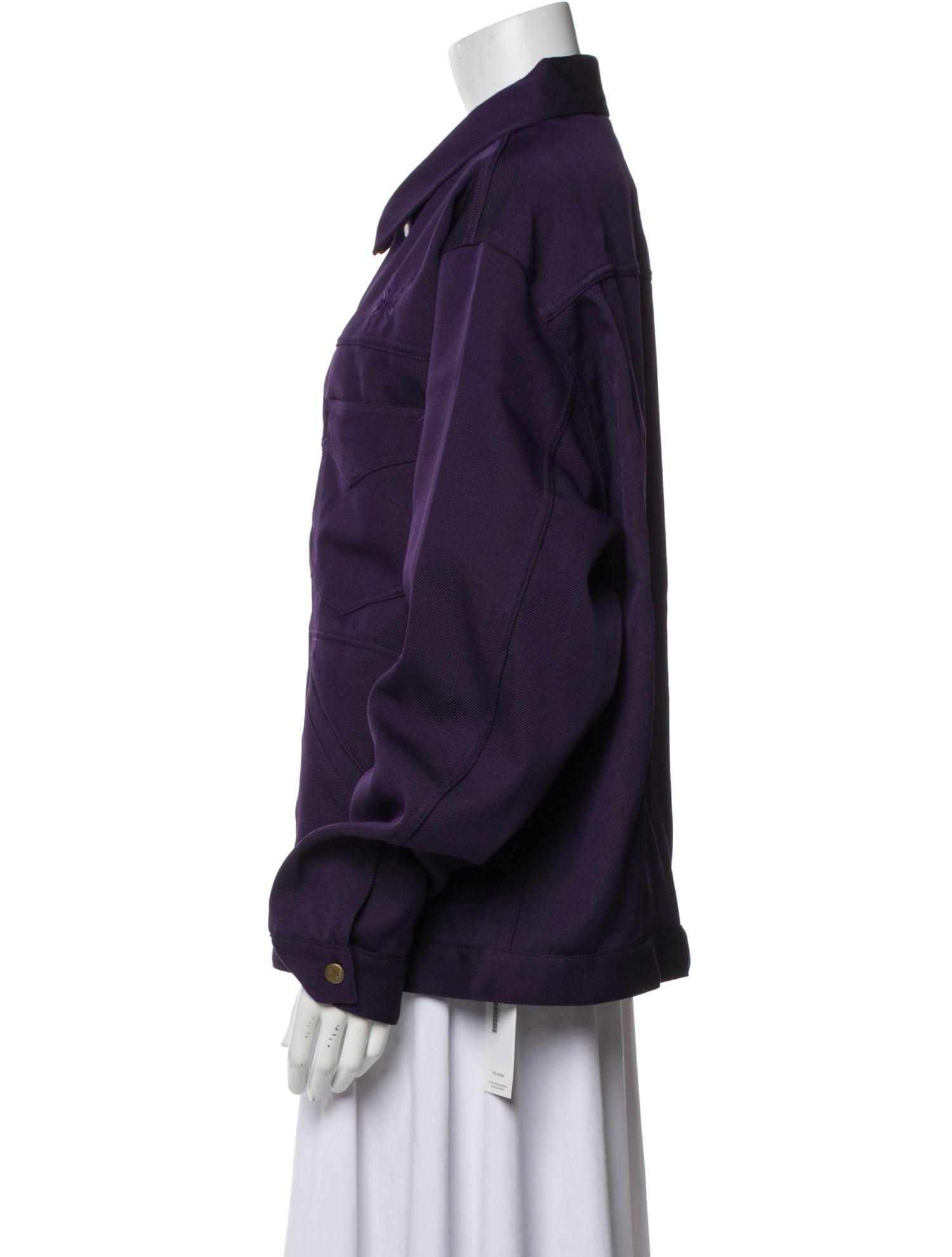 Needles Plaid Print Utility Jacket