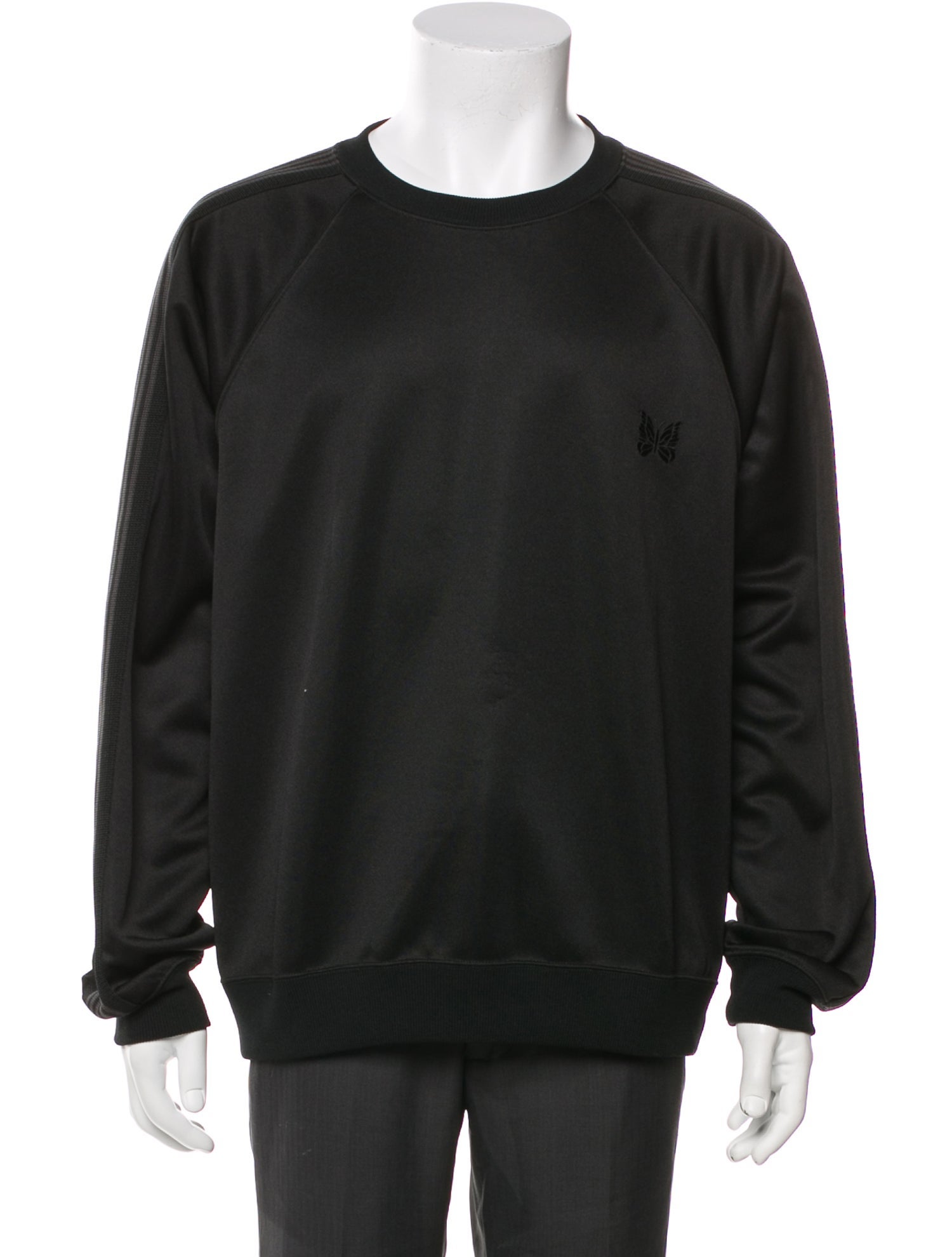 Needles Crew Neck Long Sleeve Pullover