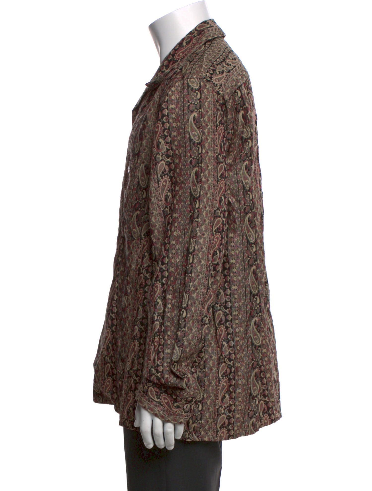 Needles Paisley Print Long Sleeve Shirt