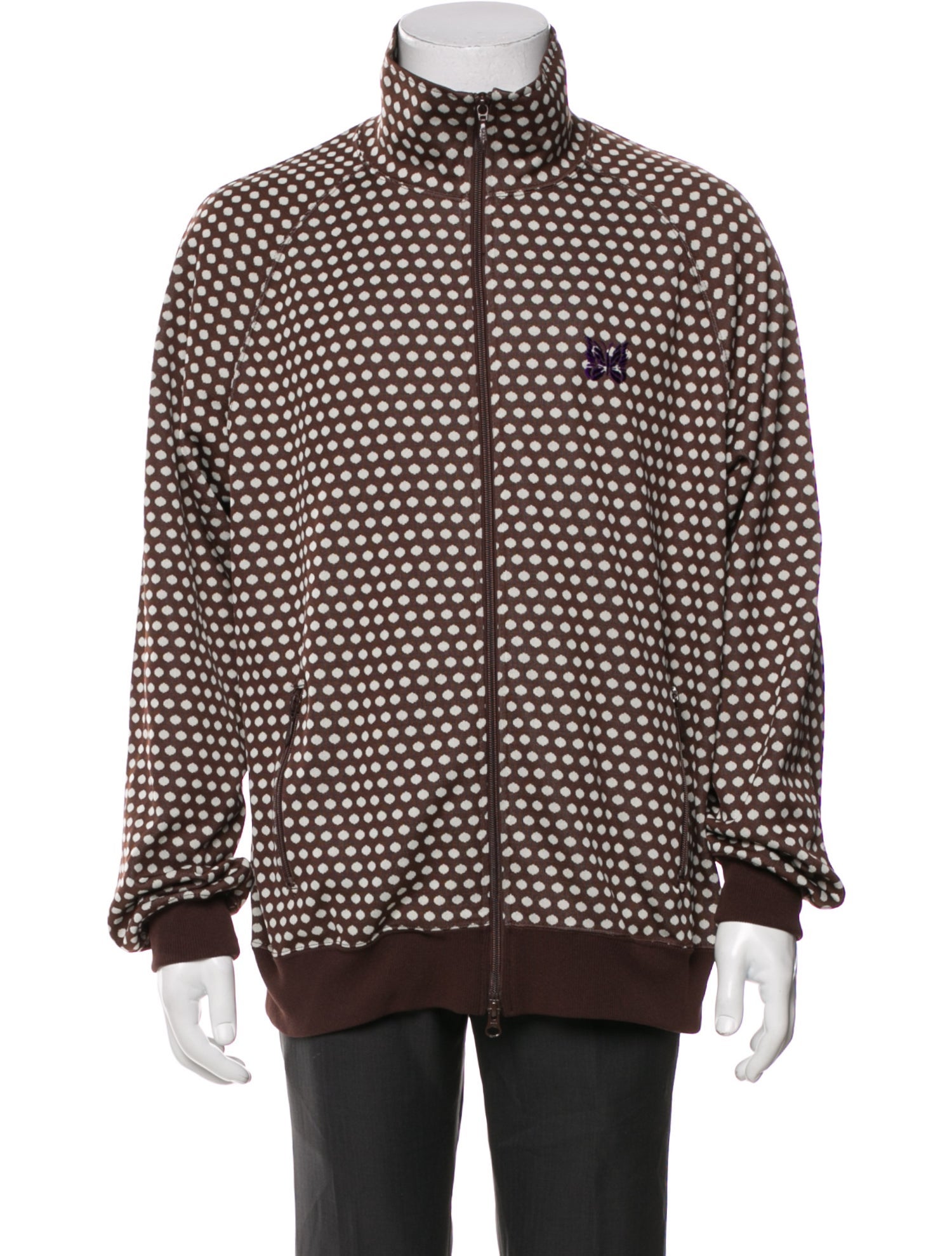 Needles Polka Dot Print Windbreaker