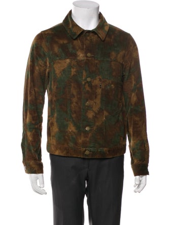 Needles Camouflage Print Trucker Jacket