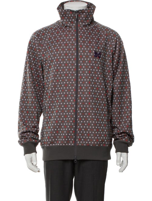 Needles Printed Mock Neck Sweatshirt