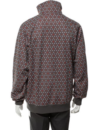 Needles Printed Mock Neck Sweatshirt