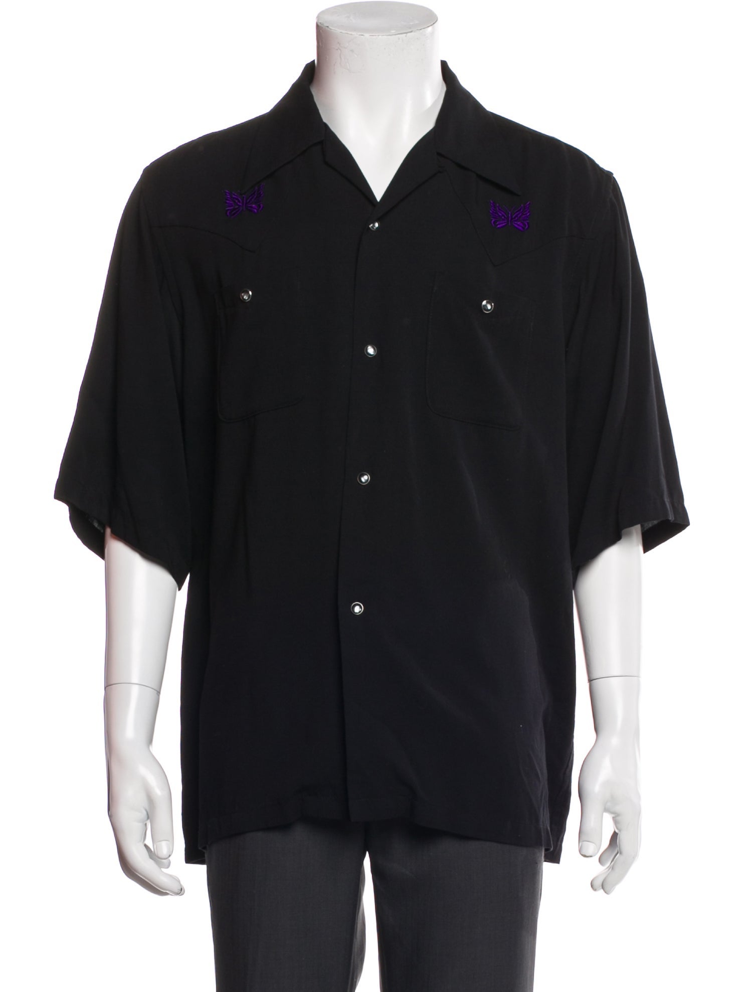 Needles Three-Quarter Sleeve Shirt