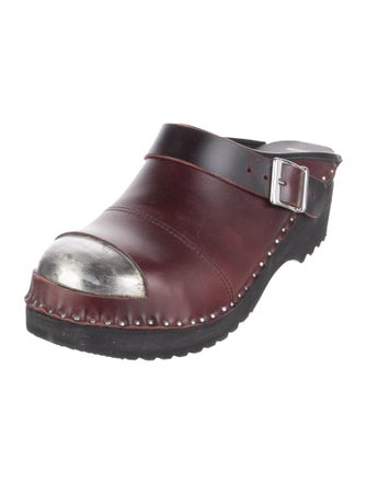 Needles Leather Slippers