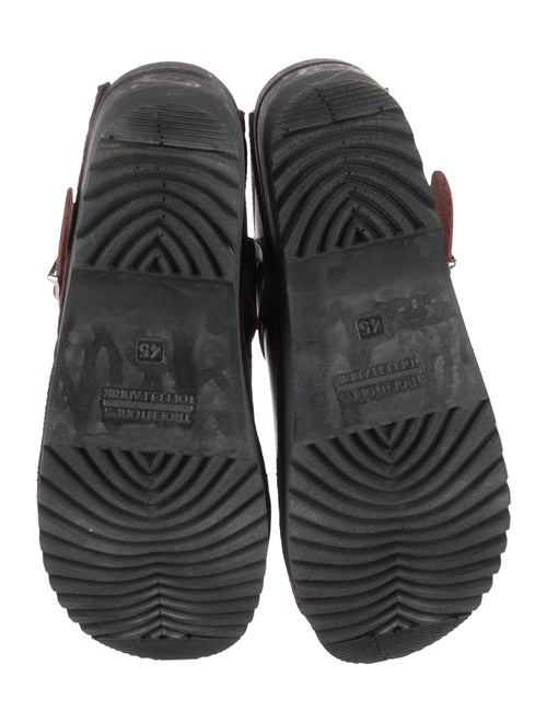 Needles Leather Slippers