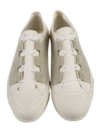 Needles Canvas Colorblock Pattern Sneakers