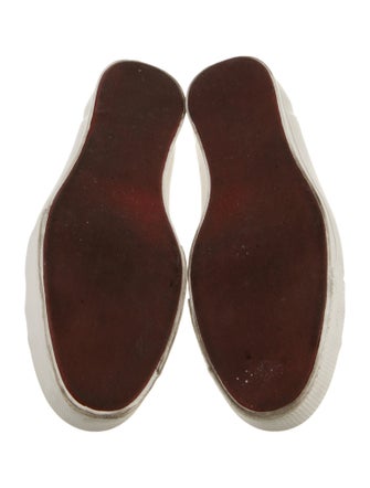 Needles Canvas Colorblock Pattern Sneakers