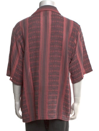 Needles Printed Three-Quarter Sleeve Shirt