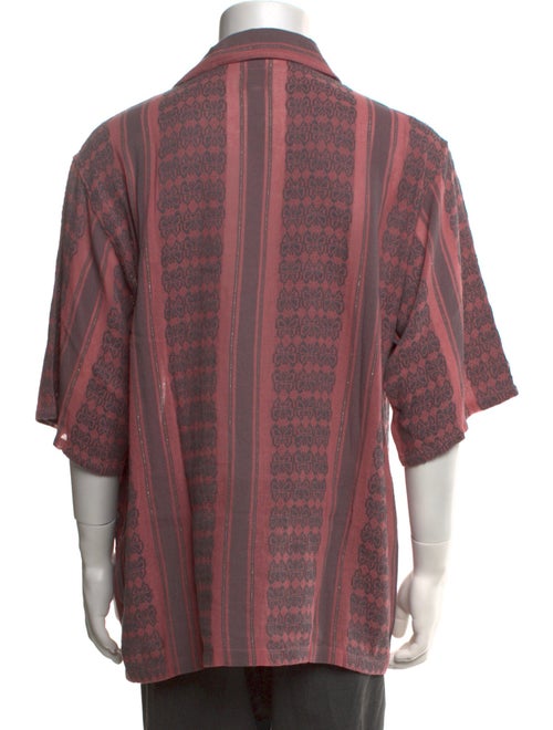 Needles Printed Three-Quarter Sleeve Shirt