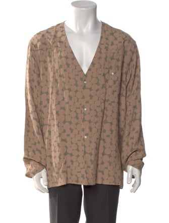 Needles Polka Dot Print Long Sleeve Shirt