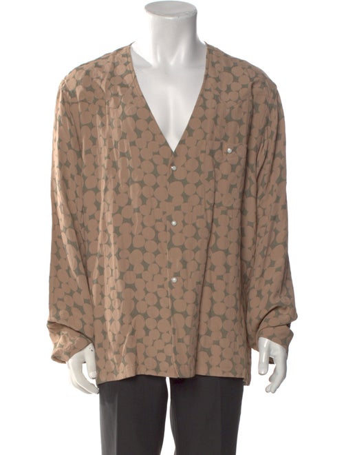Needles Polka Dot Print Long Sleeve Shirt