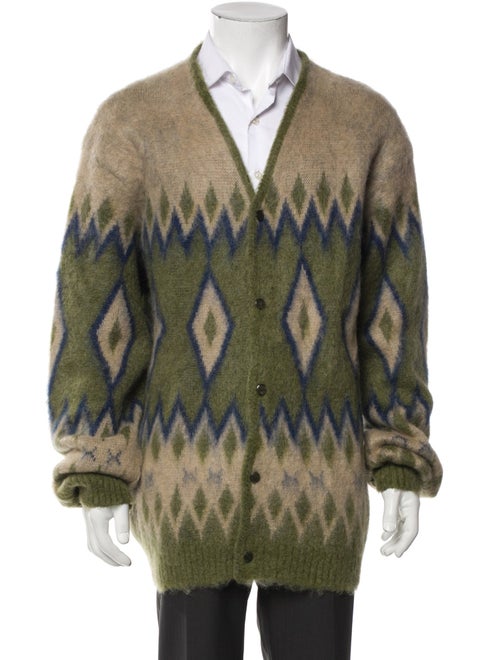 Needles Printed V-Neck Cardigan