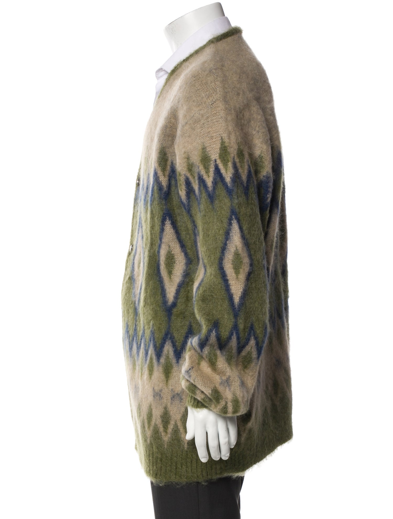 Needles Printed V-Neck Cardigan