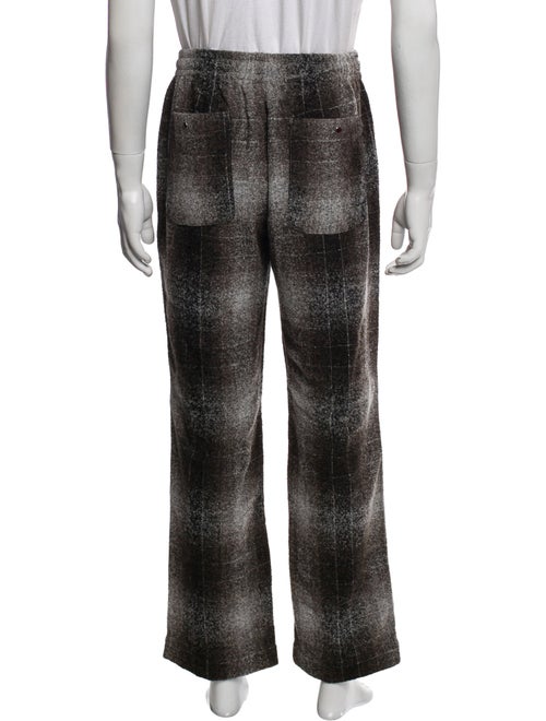 Needles Wool Plaid Print Lounge Bottoms