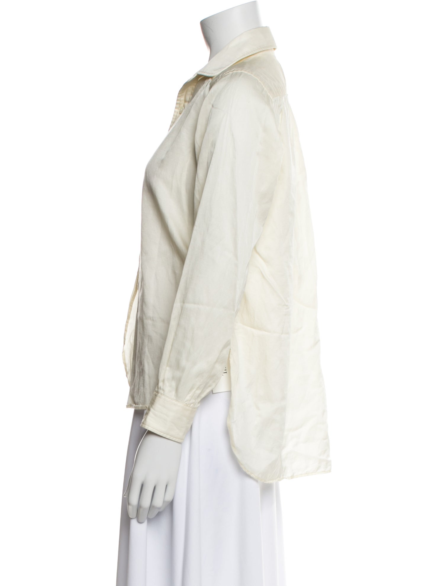 Needles Long Sleeve Button-Up Top