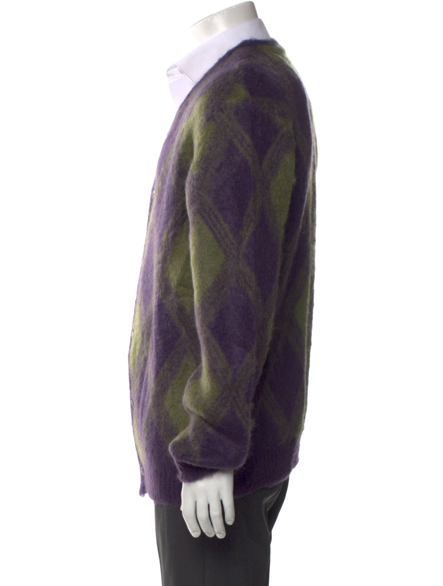 Needles Printed V-Neck Cardigan