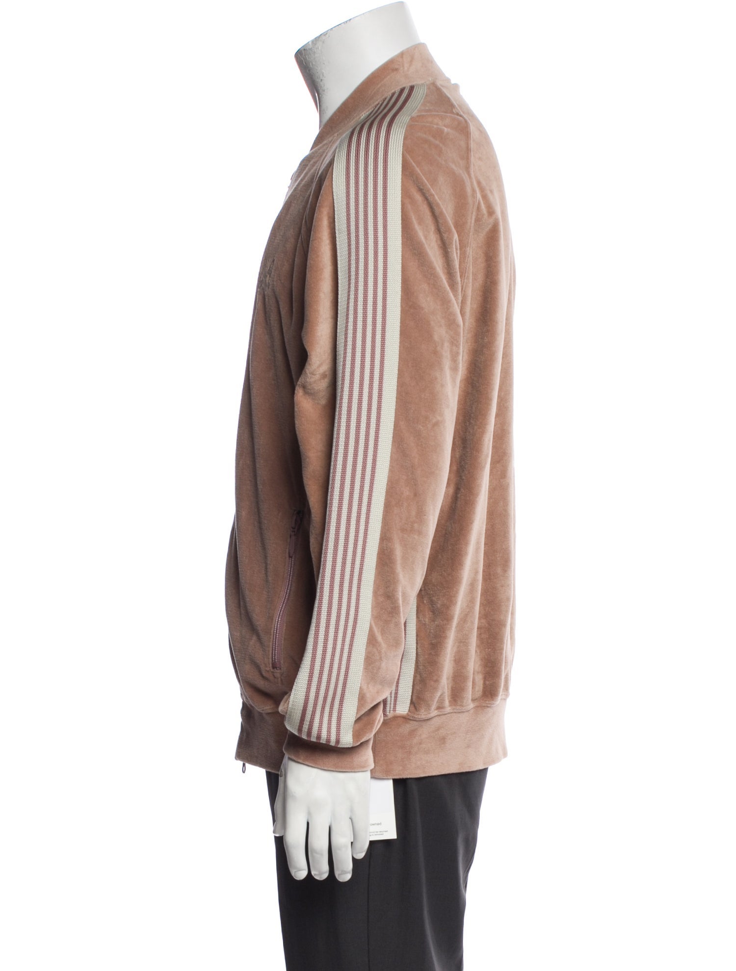 Needles Striped V-Neck Sweatshirt