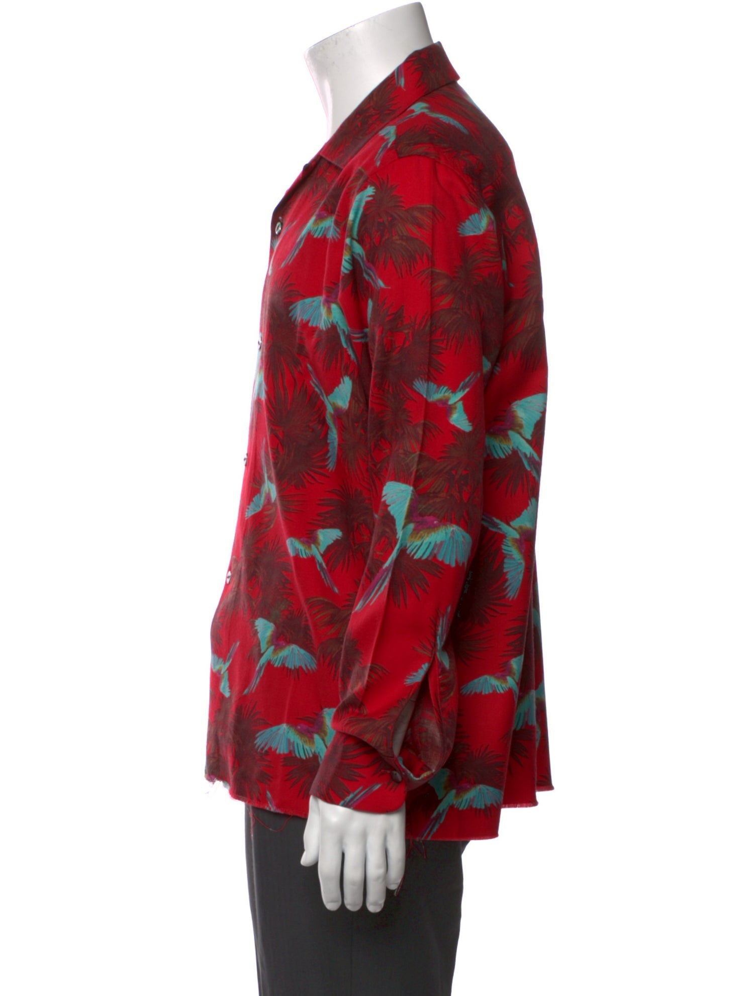 Needles Wool Printed Shirt