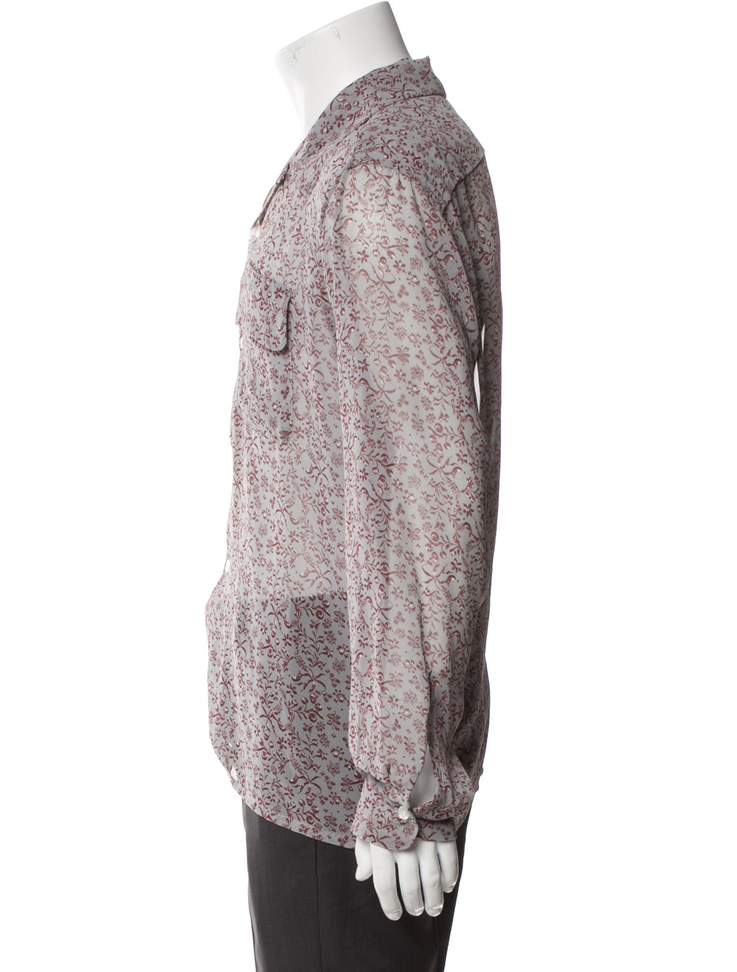 Needles Printed Long Sleeve Shirt