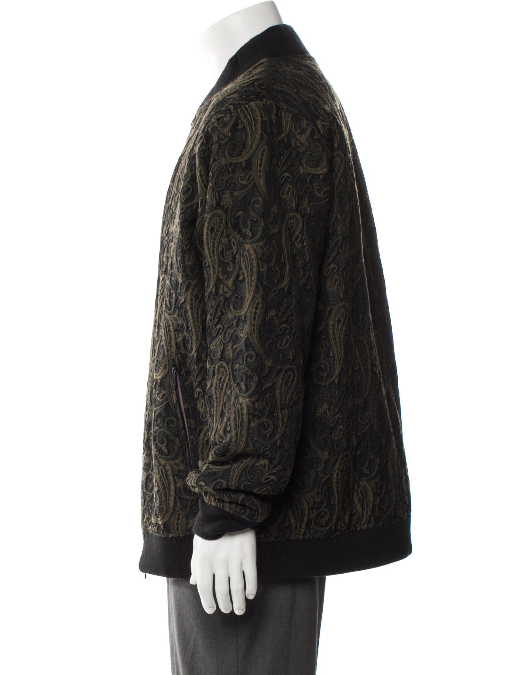 Needles Paisley Print Bomber Jacket