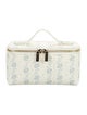 Neely & Chloe Leather Printed Cosmetic Bag