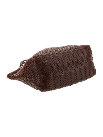 Neely & Chloe Leather Braided Handbag