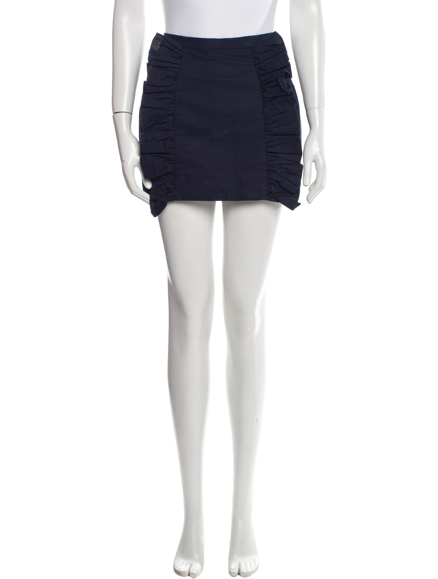 Neubyrne Ruffle Embellishment Mini Skirt