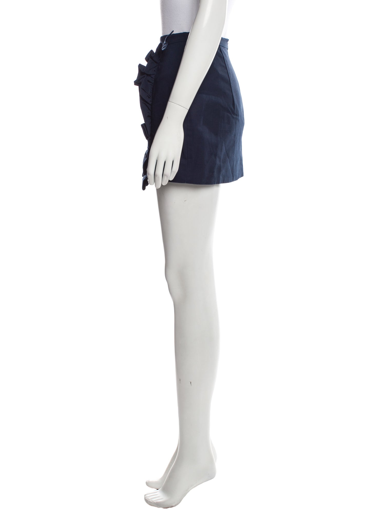 Neubyrne Ruffle Embellishment Mini Skirt