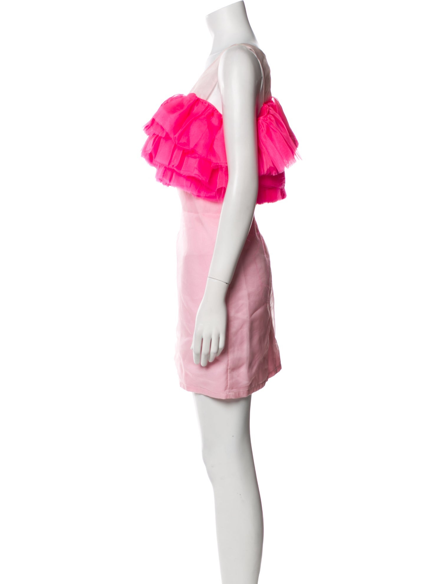 Neubyrne Scoop Neck Mini Dress