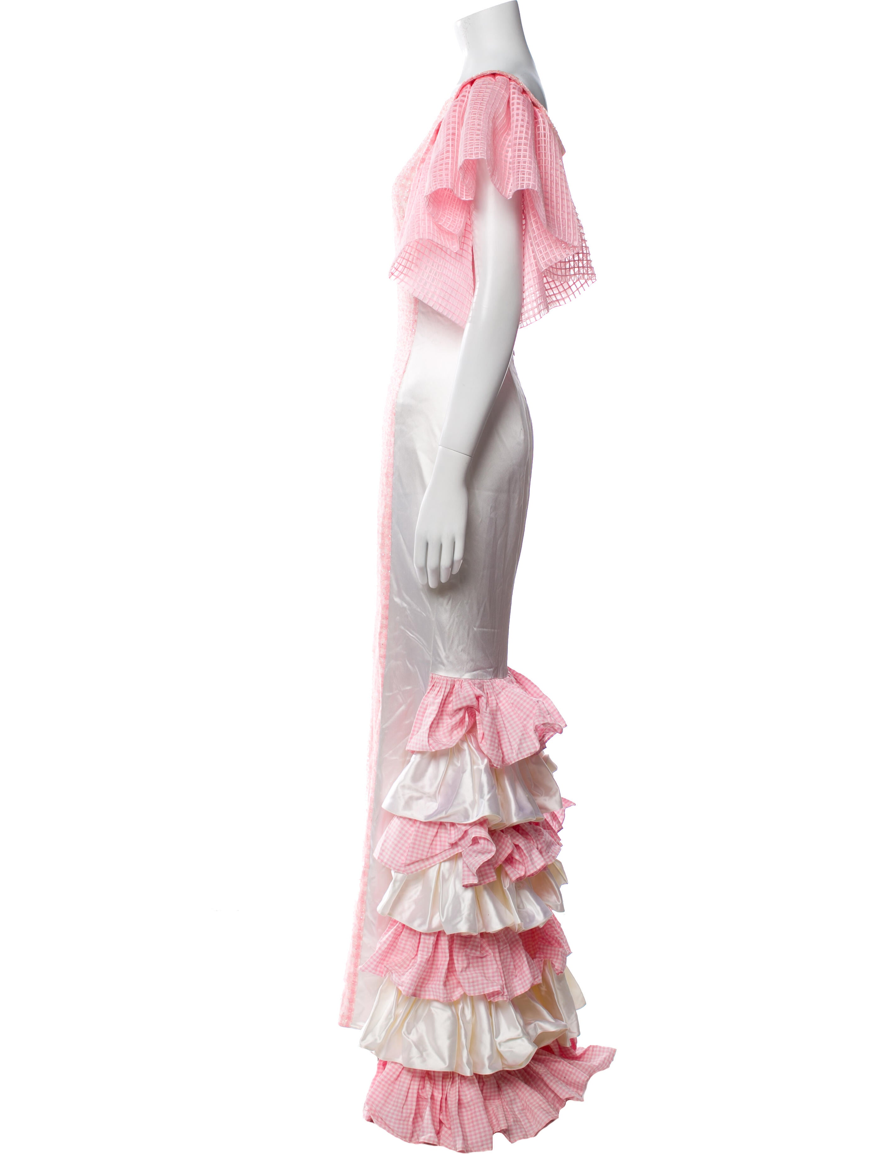 Neubyrne Plaid Print Long Dress