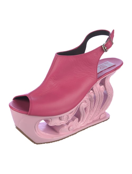 Neubyrne Leather Slingback Pumps