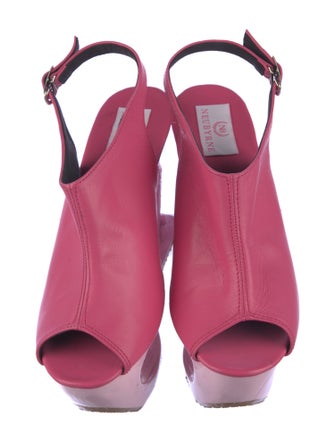 Neubyrne Leather Slingback Pumps