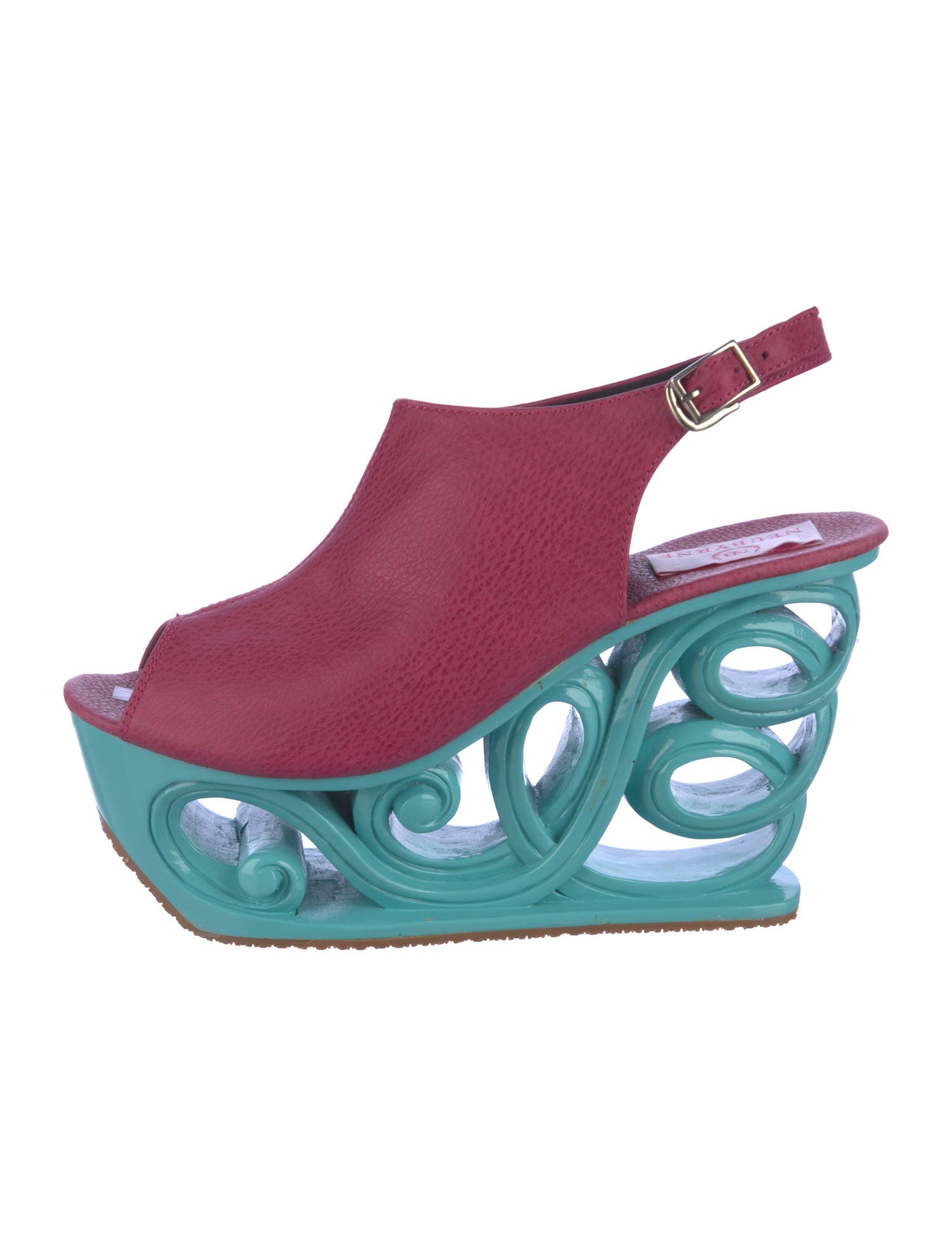 Neubyrne Leather Slingback Pumps