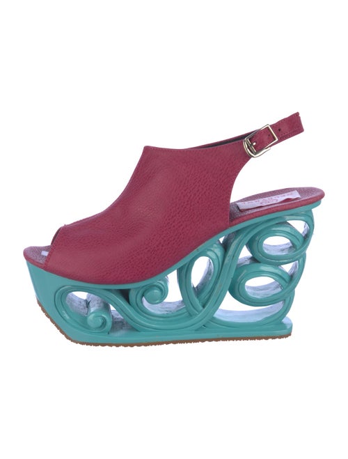 Neubyrne Leather Slingback Pumps