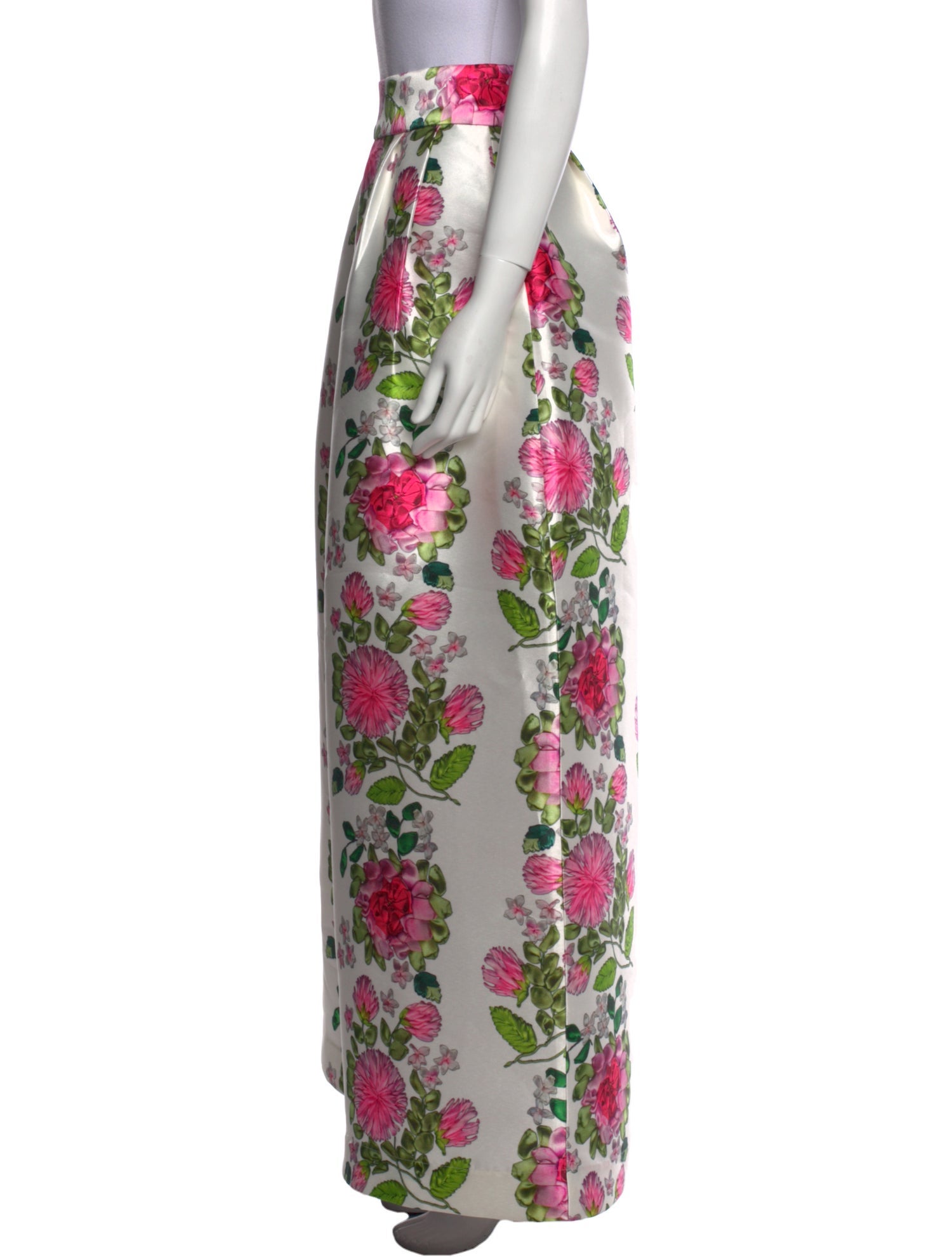 Neubyrne Floral Print Wide Leg Pants