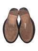 Newbark x Theory Fur Fur Trim Mules
