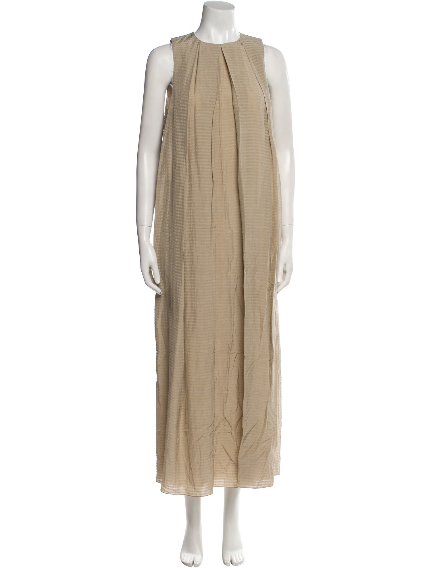 Nehera Crew Neck Long Dress