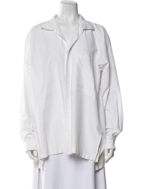 Nehera Long Sleeve Button-Up Top