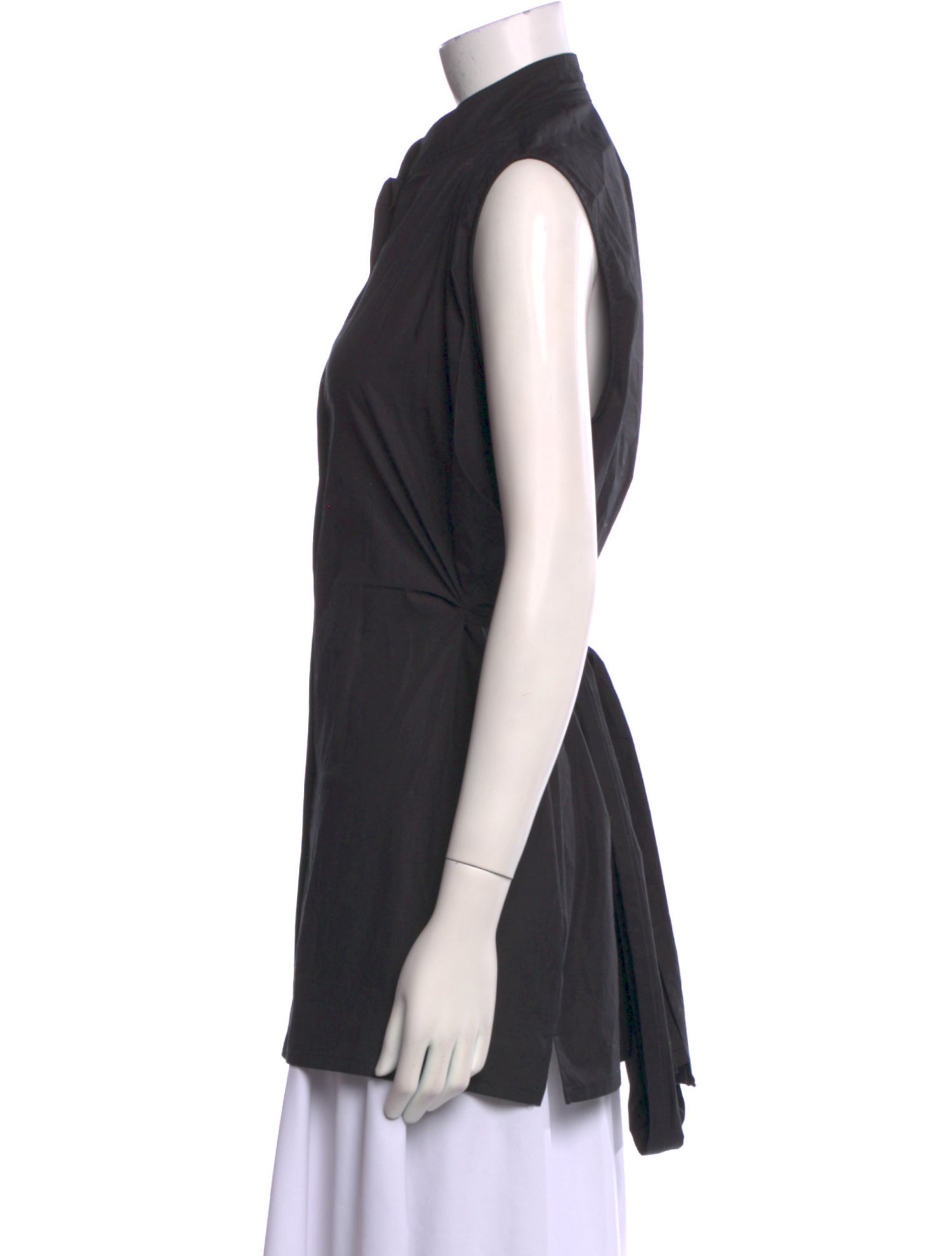 Nehera Mock Neck Sleeveless Tunic