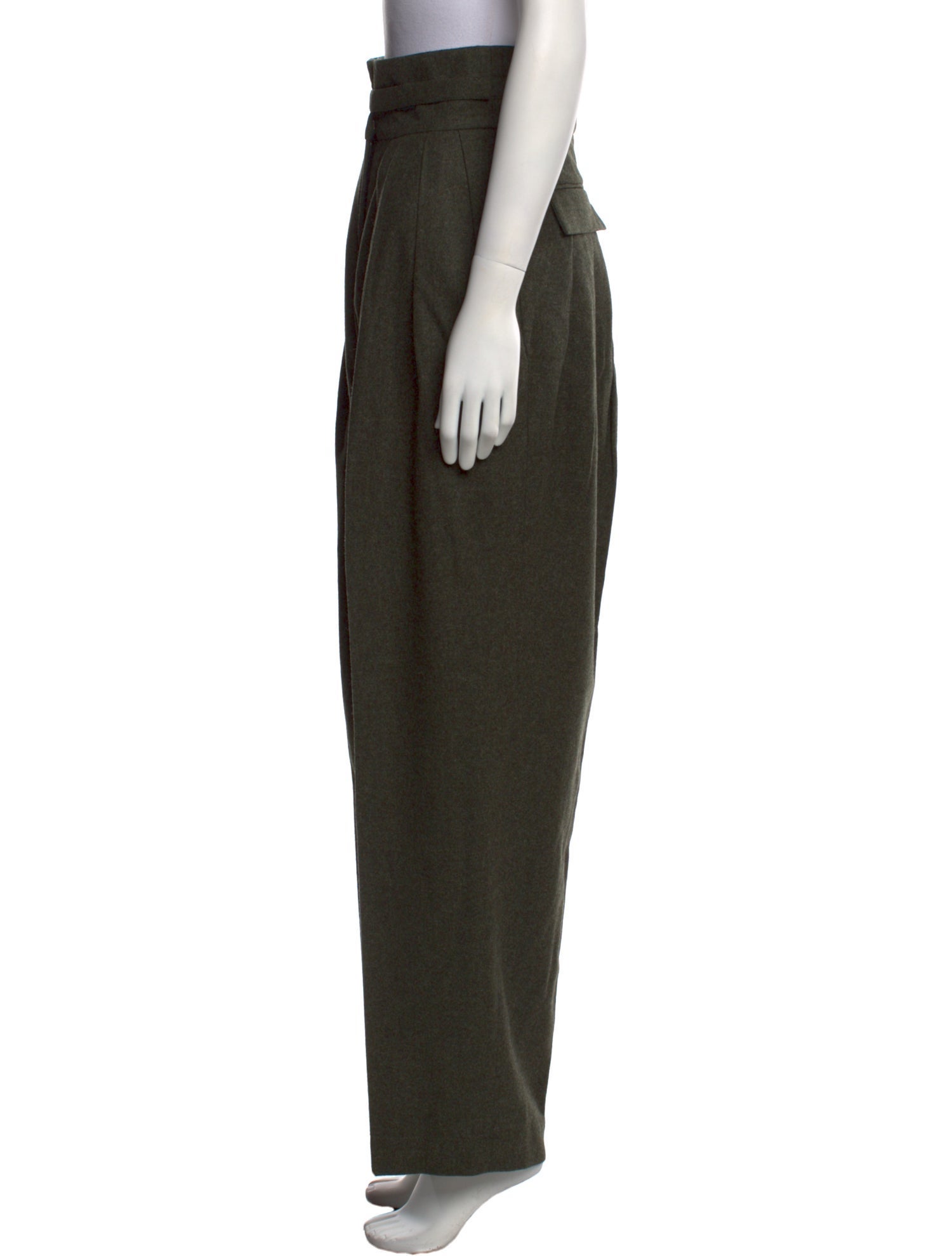 Nehera Virgin Wool Wide Leg Pants